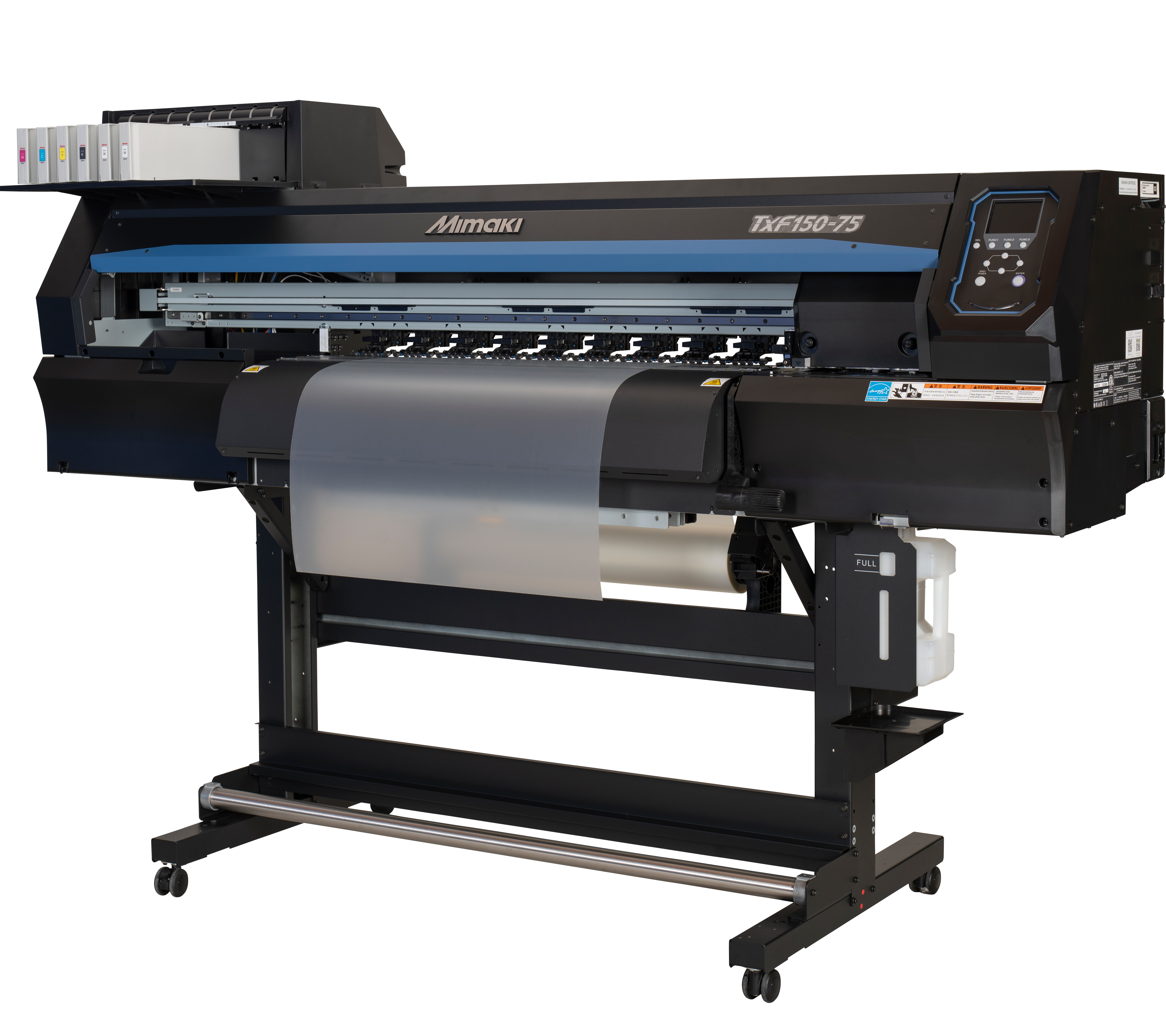 <p>La TxF150-75 DTF è la prima proposta Mimaki in ambito Dtf</p>
